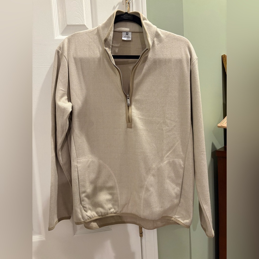Daily Sports Women's Cream Zip-Up Jacket